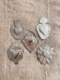 Image 1 of Heart Tin Milagros