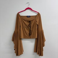 Image 1 of crazy sleeve top 