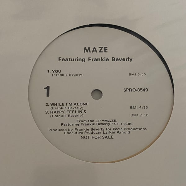 Image of Maze Feat. Frankie Beverly "You" 12" EP