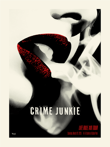 Image of Crime Junkie poster, Austin 2025