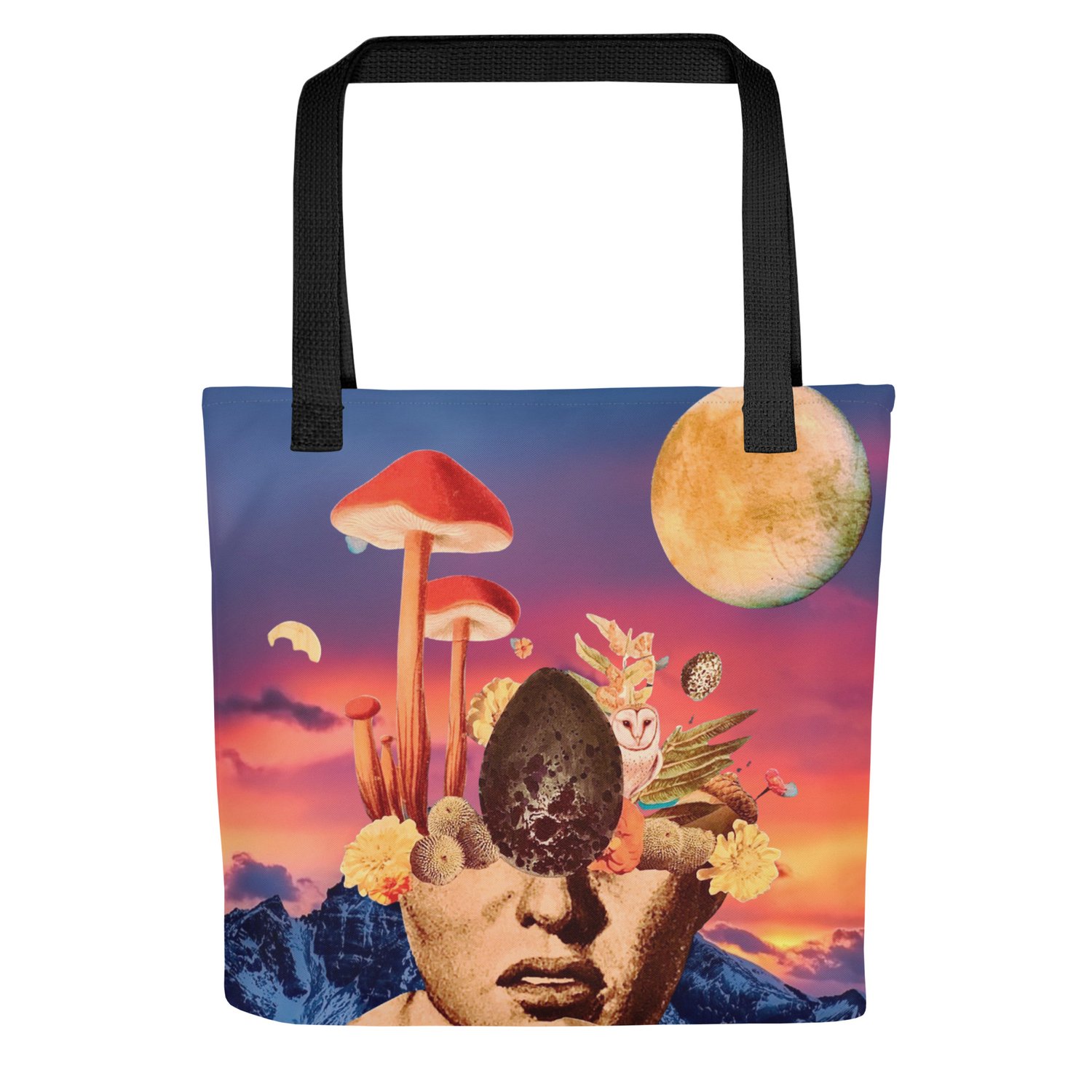 Image of The Sun Sets Best in the West - All Over Print Tote bag