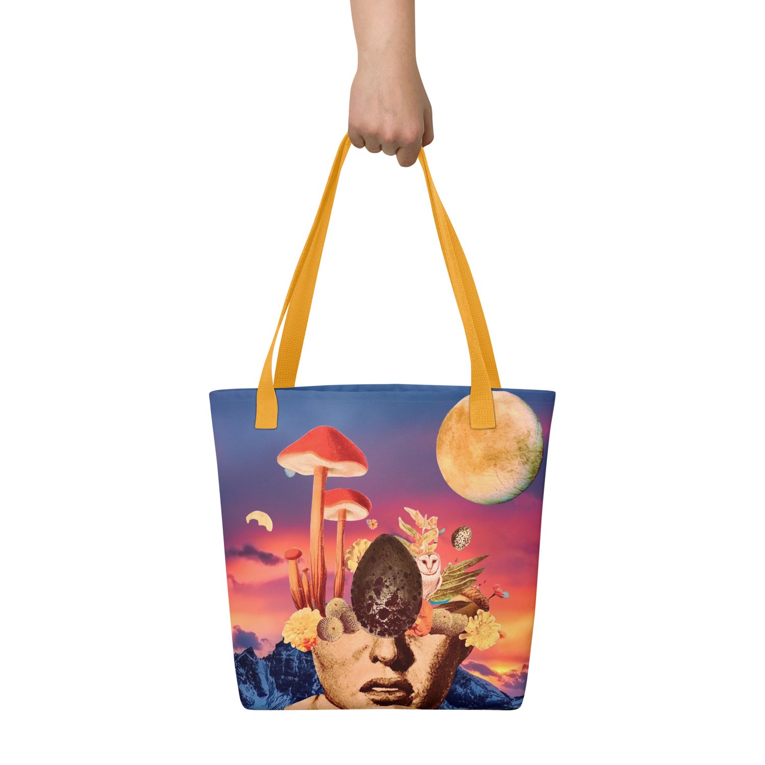 Image of The Sun Sets Best in the West - All Over Print Tote bag