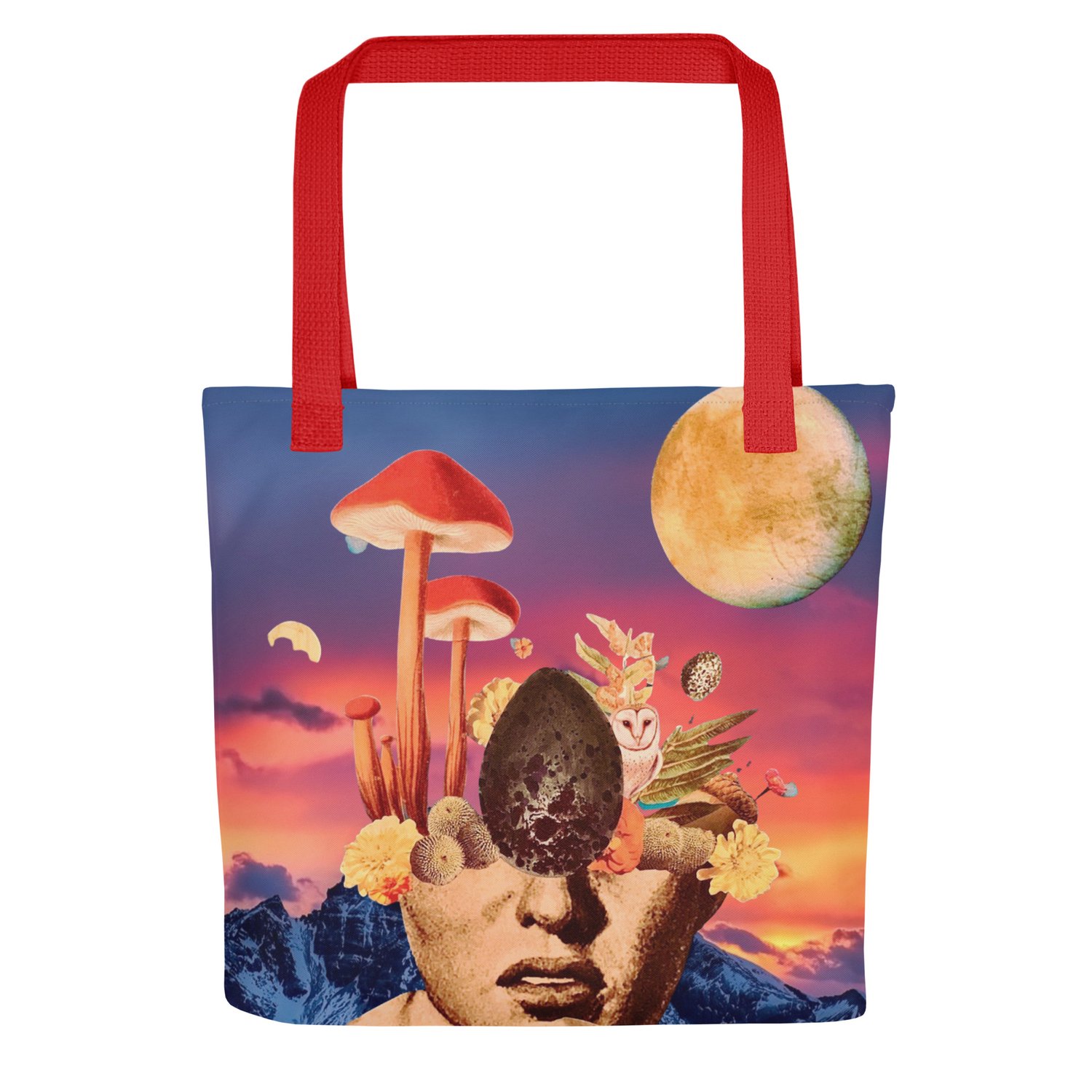 Image of The Sun Sets Best in the West - All Over Print Tote bag