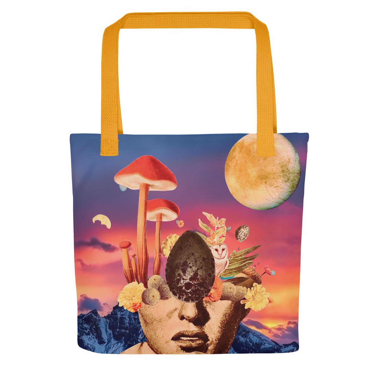 Image of The Sun Sets Best in the West - All Over Print Tote bag