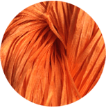 Image of YELLOWS/ORANGES- Silk Straw by Silk Road Fibers