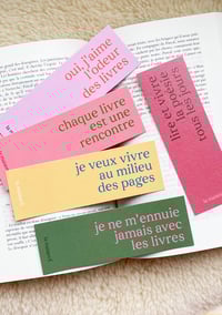Image 1 of LES MARQUE-PAGES