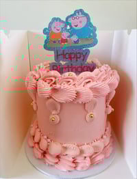 Image 3 of TALL 7” CELEBRATION CAKE (30 GENEROUS SERVES) Please read the description! carefully!