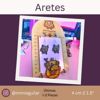 Image 1 of ☆ ARETES☆ y ☆ LLAVEROS ☆ PAN DE JENGIBRE Korok amigos