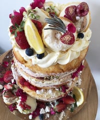 Image 5 of TALL 7” CELEBRATION CAKE (30 GENEROUS SERVES) Please read the description! carefully!
