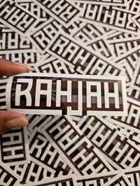 Image 2 of RAHJAH FLAG STICKERS
