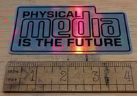 Image 4 of Physical Media is the Future Stickers
