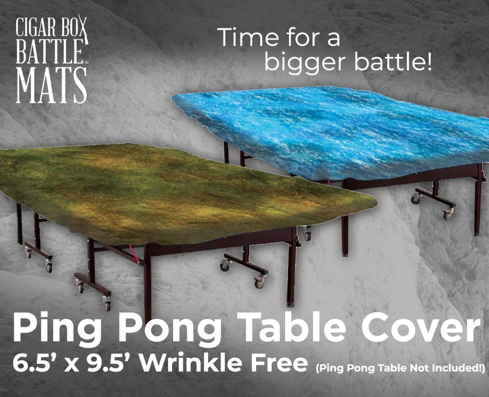 Image of Ping Pong Table Sized Mats - #2600 — 6’.5” x 9’.5”