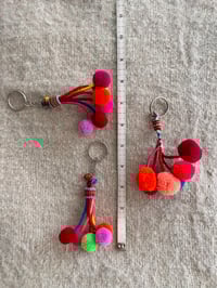 Image 3 of Mon-Tribe Pompom Keychain