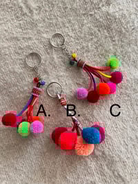Image 4 of Mon-Tribe Pompom Keychain
