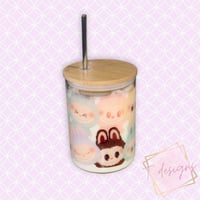 Image 2 of Labubu Glass Mug
