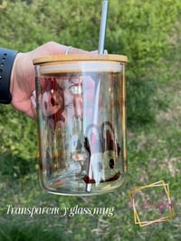 Image 3 of Labubu Glass Mug