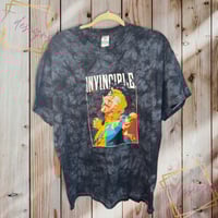 Image 1 of Tie Dye Invincible T-Shirt 