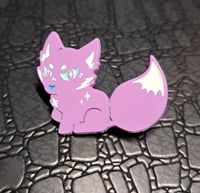 Purple Fox Soft Enamel Pin