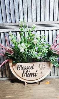 Image 1 of Flower plaque