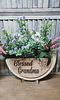 Image 5 of Flower plaque