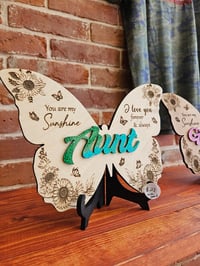 Image 2 of Butterfly plaque
