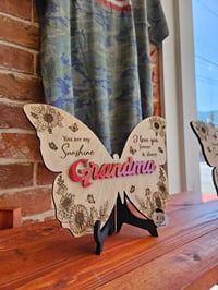 Image 3 of Butterfly plaque