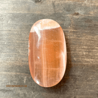 Image 4 of Honey Calcite, Crystal Palm Stone, Calcite Crystal, For Solar Plexus Balancing & Emotional Healing 