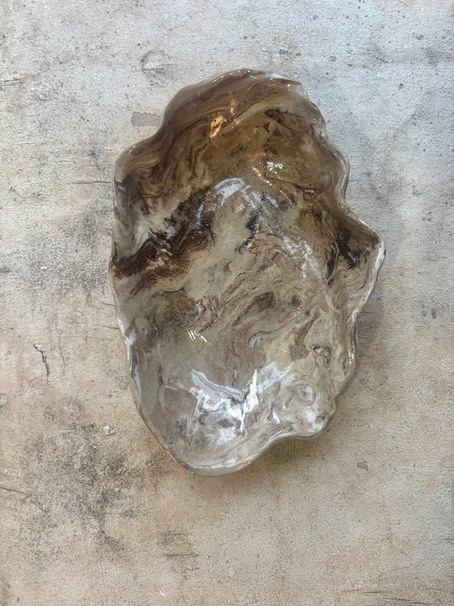 Marbled Kitchen Sink Long Dish