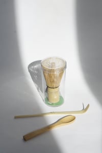 Image 2 of Bamboo Matcha Whisk Set