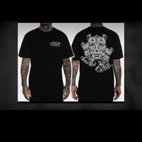 Image 1 of Smile Now ,Cry Later (Black Tee) By George Sanchez 