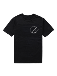 (PRE-SALE) Black Sewing Logo T-Shirt - Left Chest