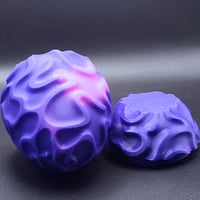 Image 3 of Wavey Ridges Heat Changing Color Purple/Pink