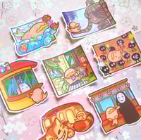 Image 2 of Platty Ghibli Museum Stickers