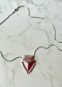 Image 1 of Triangle White Silver