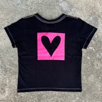 Image 2 of Yin yang love 100% cotton baby tee