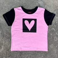 Image 1 of Yin yang love 100% cotton baby tee