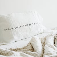 Image 2 of custom - signature long cushion covers