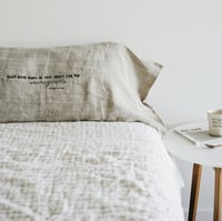 Image 3 of custom - signature long cushion covers