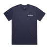 GBC BLOCK TEE | NAVY