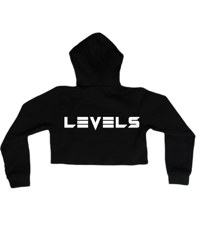 Image 1 of Levels Crop Top Hoodies (Click for more colors)