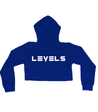 Image 2 of Levels Crop Top Hoodies (Click for more colors)