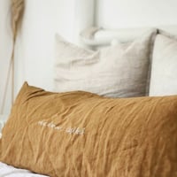 Image 9 of custom - signature long cushion covers