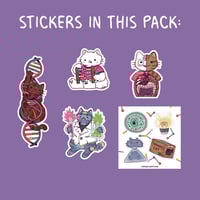 Image 1 of Science - Leftover Sticker Pack