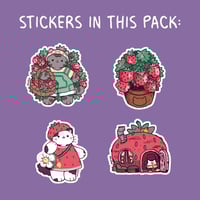 Image 1 of Strawberries - Leftover Sticker Pack