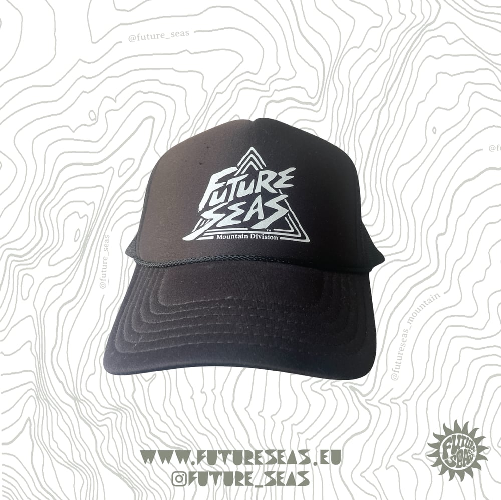 Image of Future Seas Mountain Logo Trucker