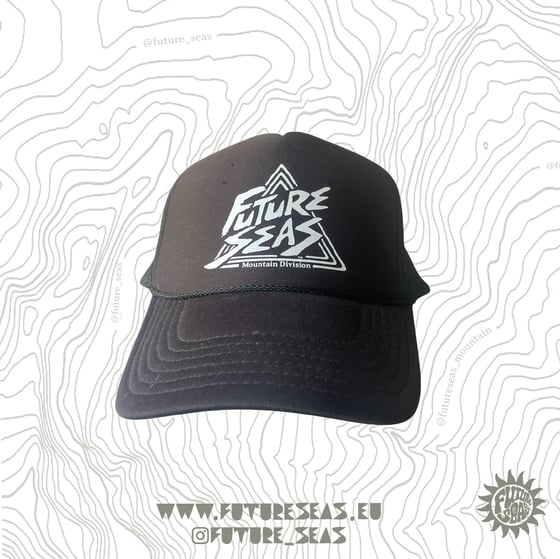 Image of Future Seas Mountain Logo Trucker