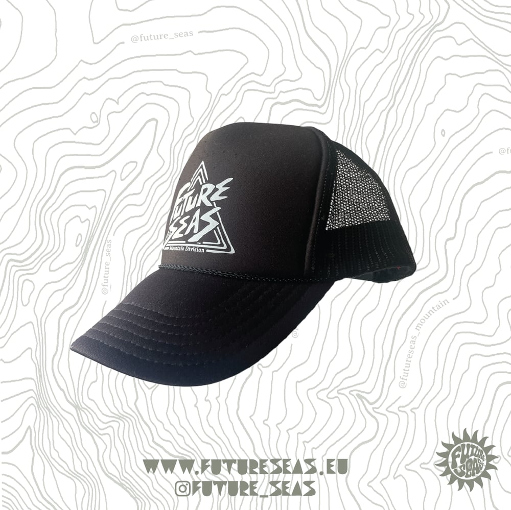 Image of Future Seas Mountain Logo Trucker