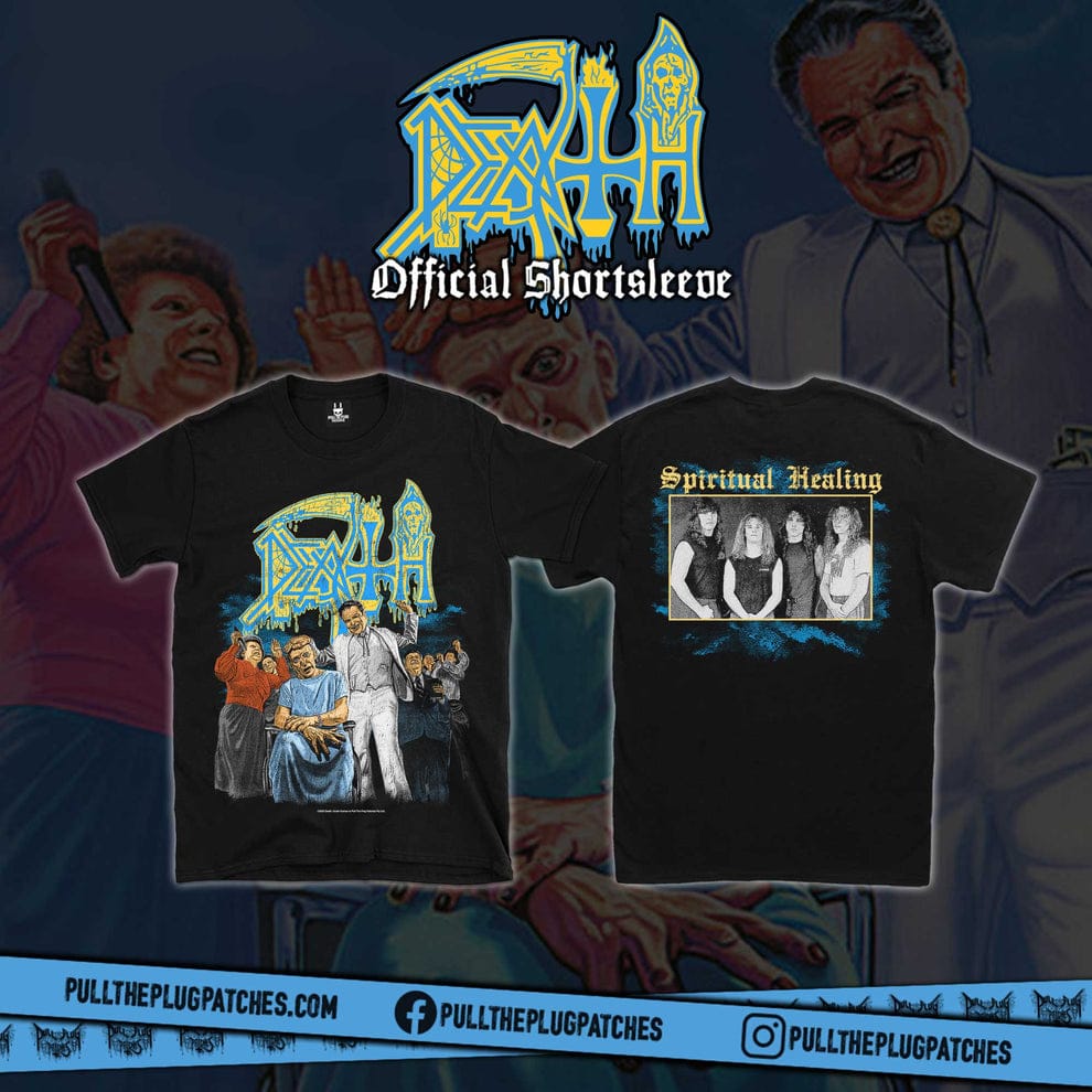 Pre Order DEATh - Spiritual Healing - t-shirt and longsleeves