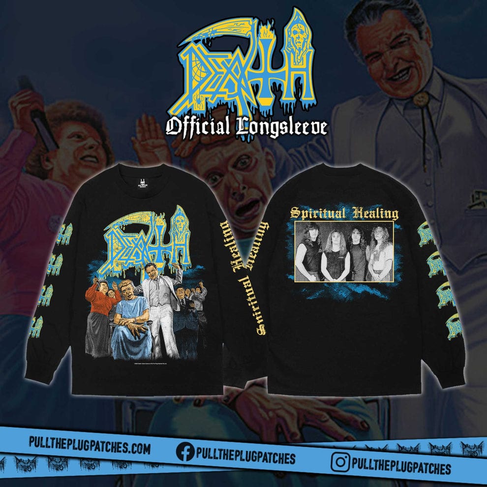 Pre Order DEATh - Spiritual Healing - t-shirt and longsleeves