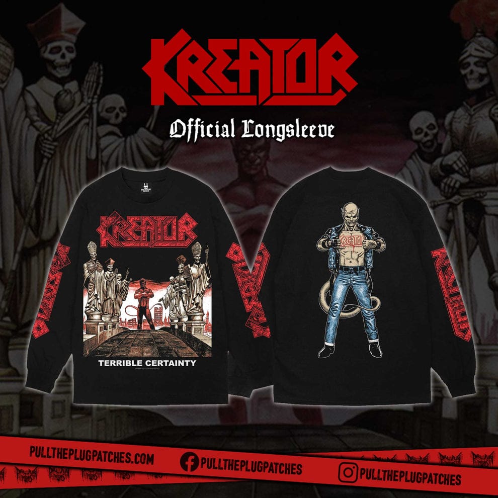 Pre Order KREATOR - Terrible Certainty - t-shirt and long sleeves